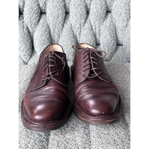 Bruno Magli mens shoes Edgar 8.5M GUC Burgandy